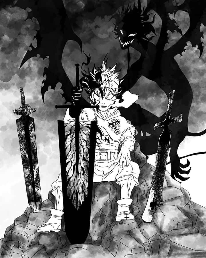 Black Clover Anti Magic Transformation Wallpaper