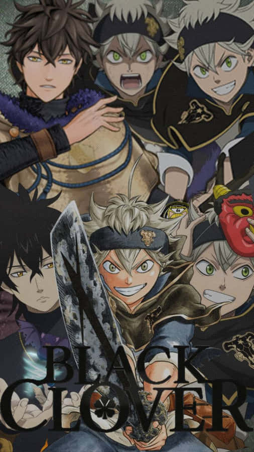Black Clover Characters Iphone Wallpaper