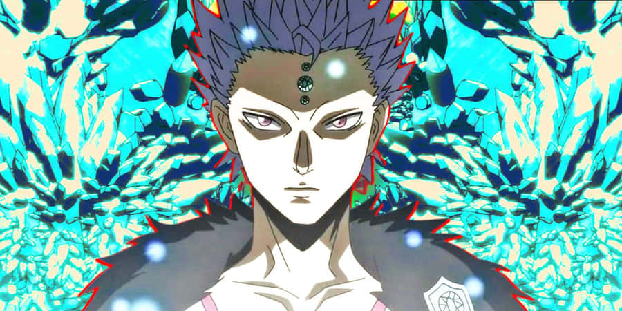 Black Clover Mars Crystal Magic Wallpaper
