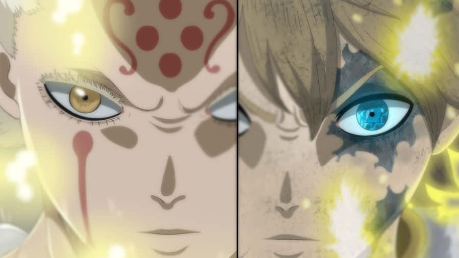 Black Clover's Licht Wielding Magic Wallpaper