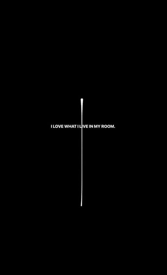 Black Cross Center Wallpaper