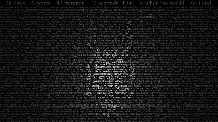 Black Donnie Darko Skull Monster Wallpaper