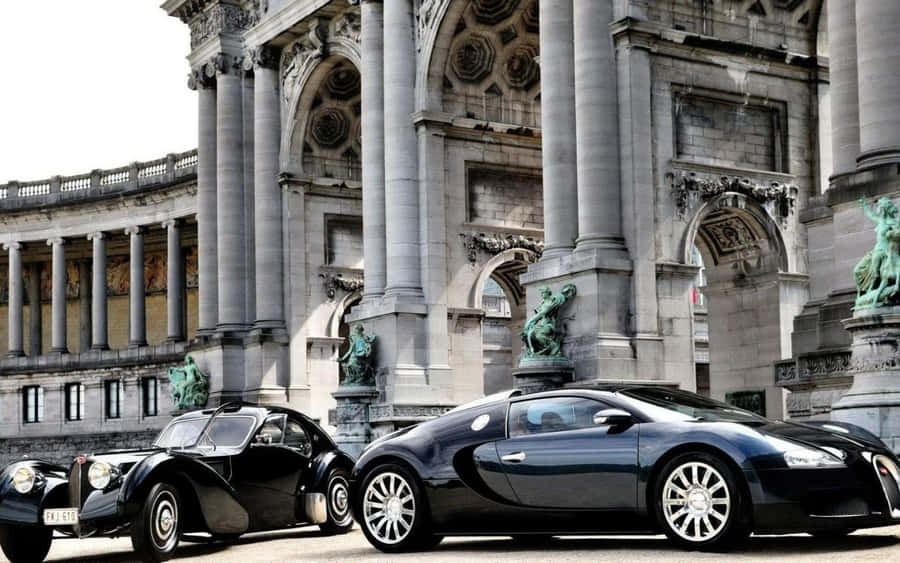 Black Extravagant Bugatti Veyron Wallpaper