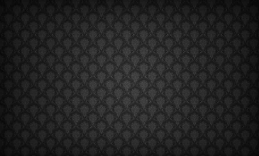 Black Floral Pattern Background Wallpaper