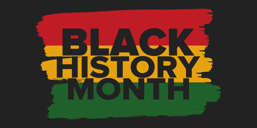 Black History Month Pan African Colors Wallpaper