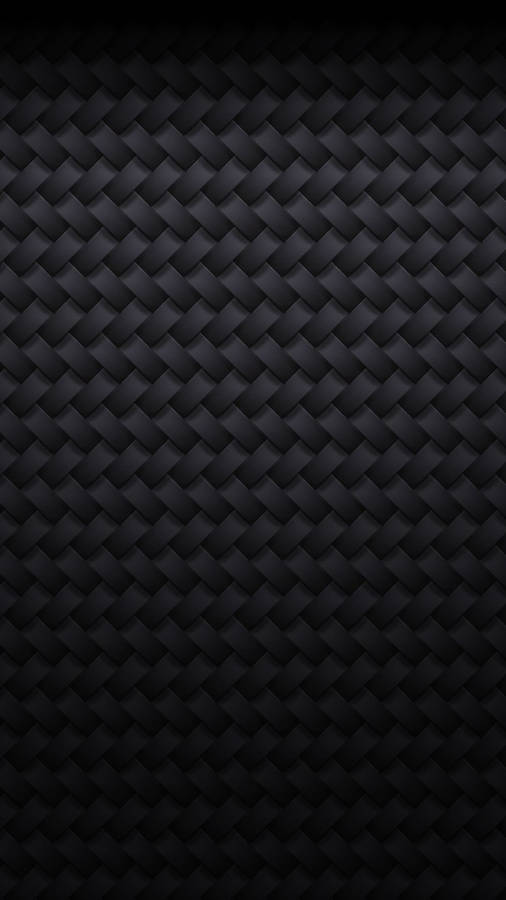 Black Iphone Woven Pattern Wallpaper