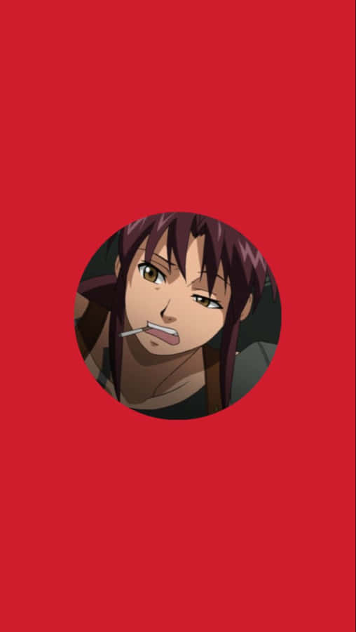 Black Lagoon Revy Red Backdrop Wallpaper