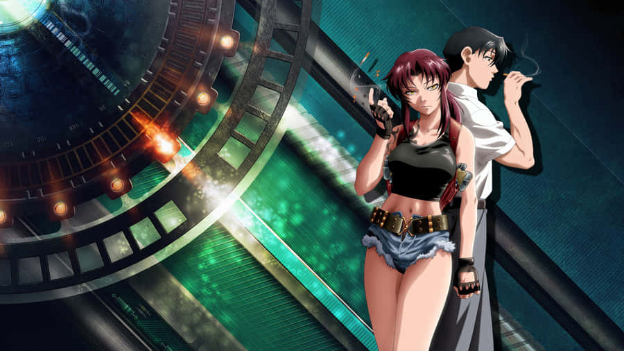 Black Lagoon Revyand Rock Artwork Wallpaper