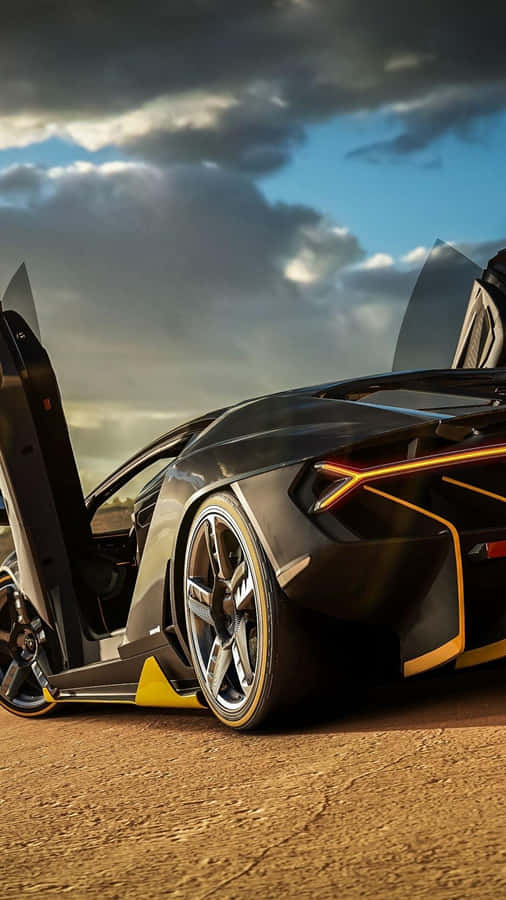 Black Lamborghini Iphone Forza Horizon 3 Car Wallpaper
