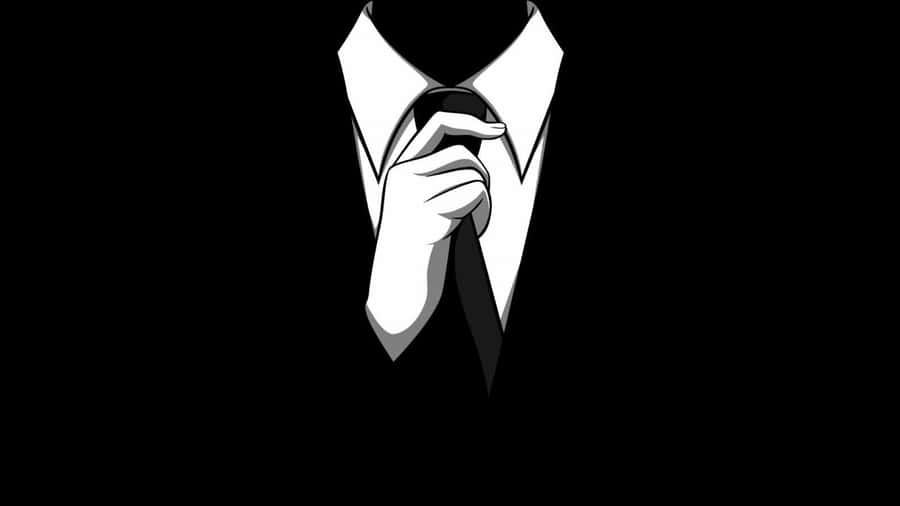 Black Man In Formal Suit Wallpaper