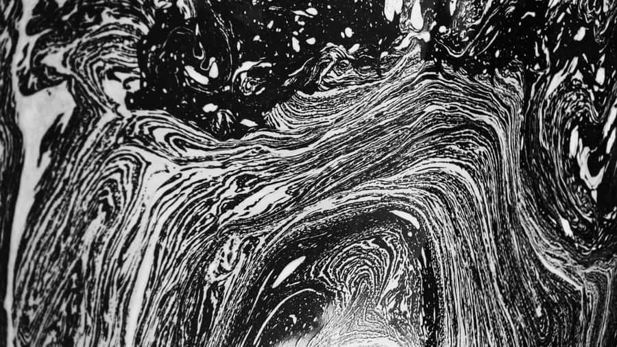 Black Marble Night Earth View Wallpaper