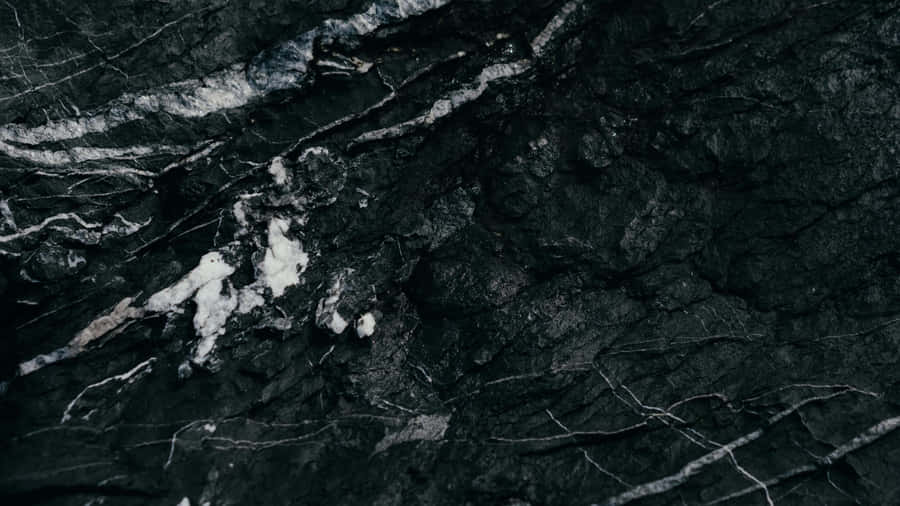 Black Marble Texture Wallpaper