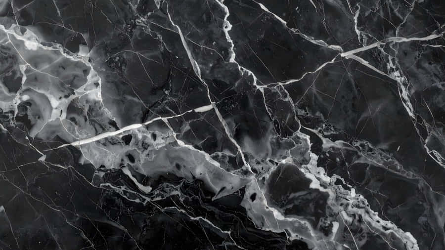 Black Marble Texture Wallpaper