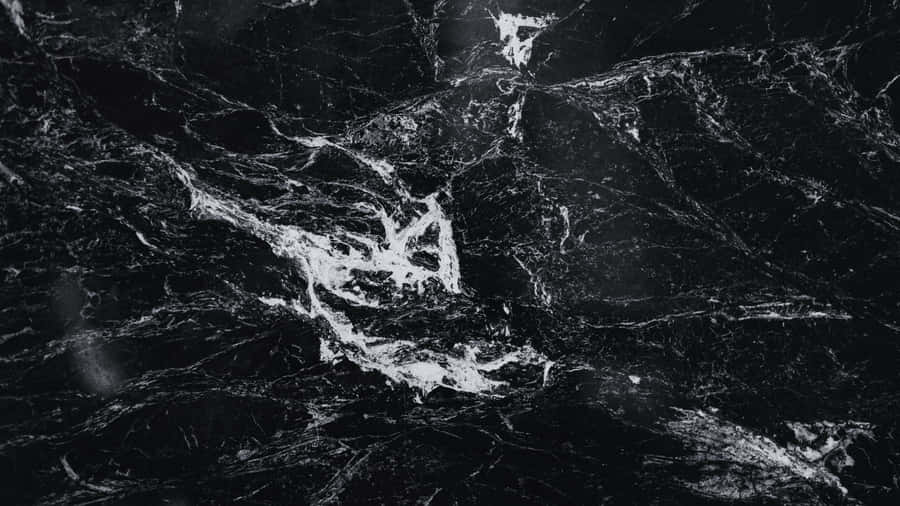 Black Marble Texture Wallpaper
