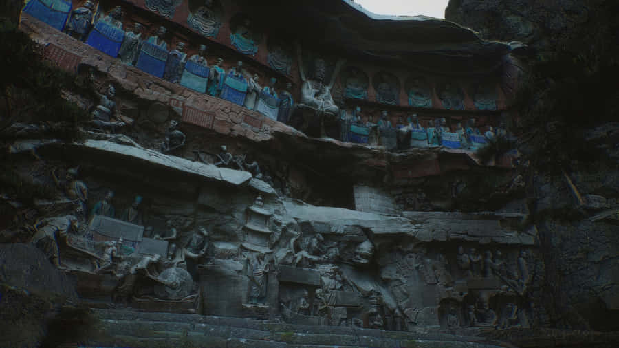 Black Myth Wukong Ancient Ruins Wallpaper