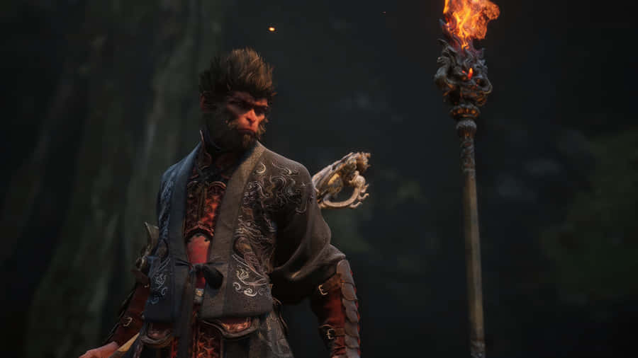 Black Myth Wukong Character Design Wallpaper