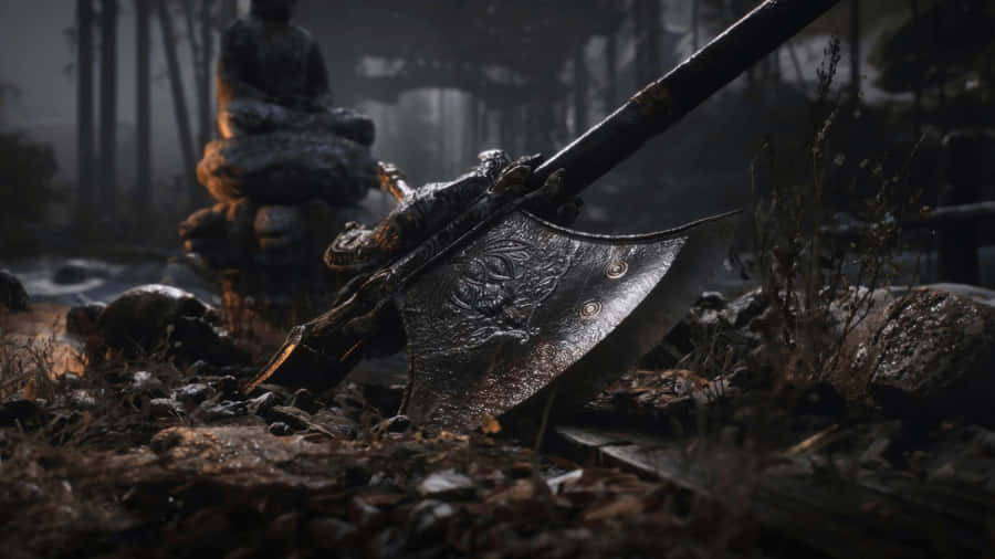 Black Myth Wukong Weapon Detail Wallpaper