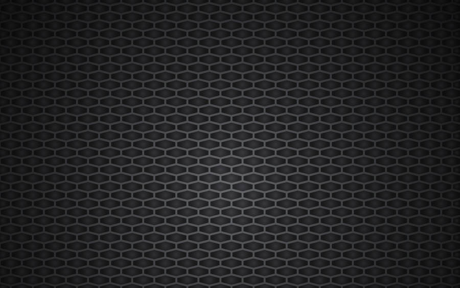 Black Pattern Seamless Honeycomb Design Wallpaper