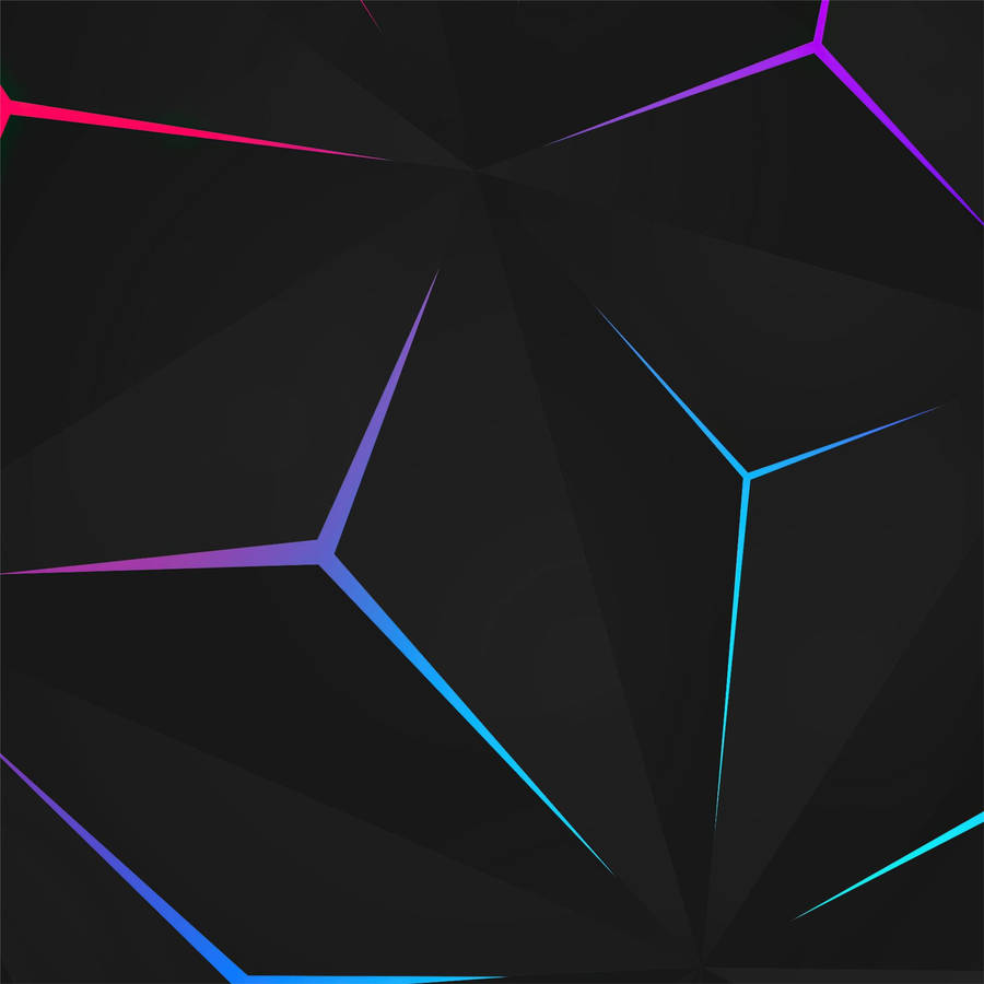 Black Pink Pyramids Ipad Air 4 Wallpaper