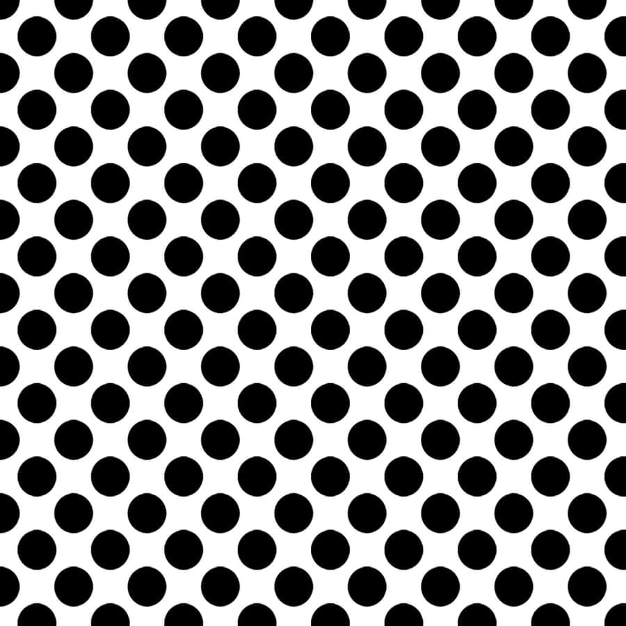 Black Polka Dot 1600 X 1600 Wallpaper