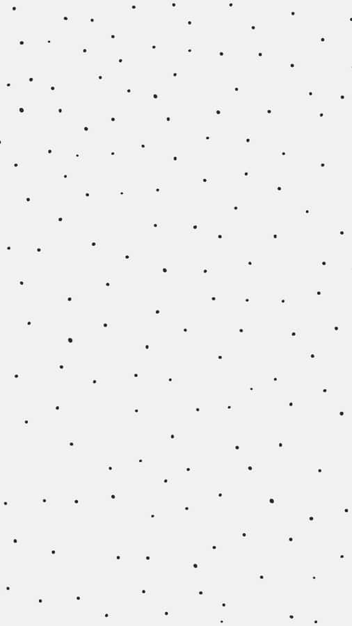 Black Polka Dot 736 X 1308 Wallpaper