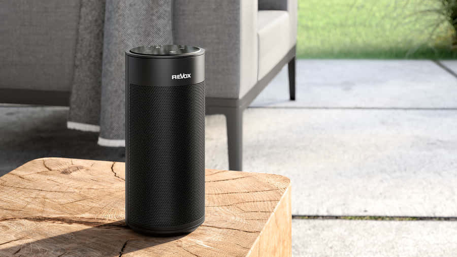 Black Revox Studioart A100 Speaker Wallpaper