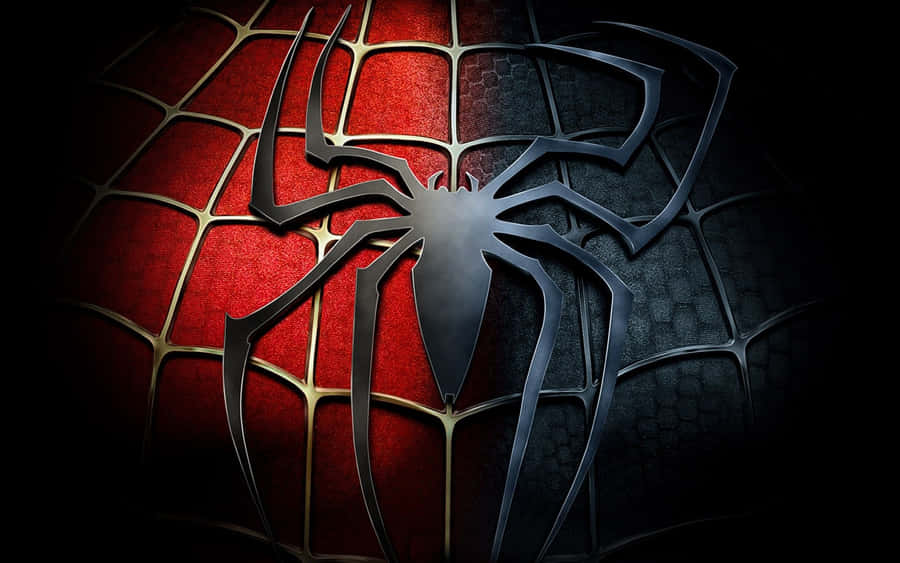 Black Venom Logo Spider Man Computer Wallpaper