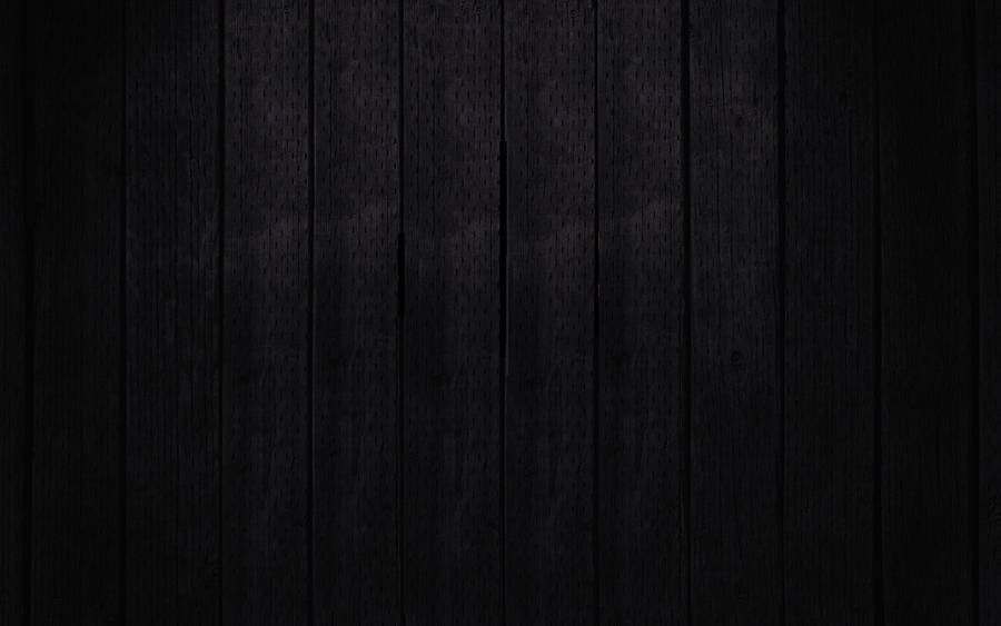 Black Wood Vertical Stripes Wallpaper