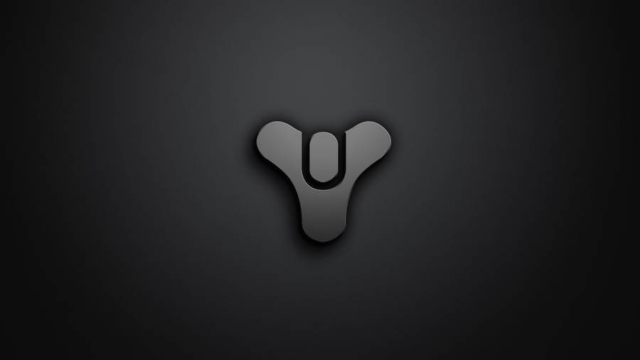 Black Y-shaped Gaming Logo Wallpaper