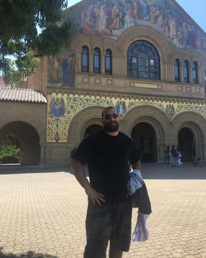 Blagoy Ivanov Relaxing Outside Wallpaper