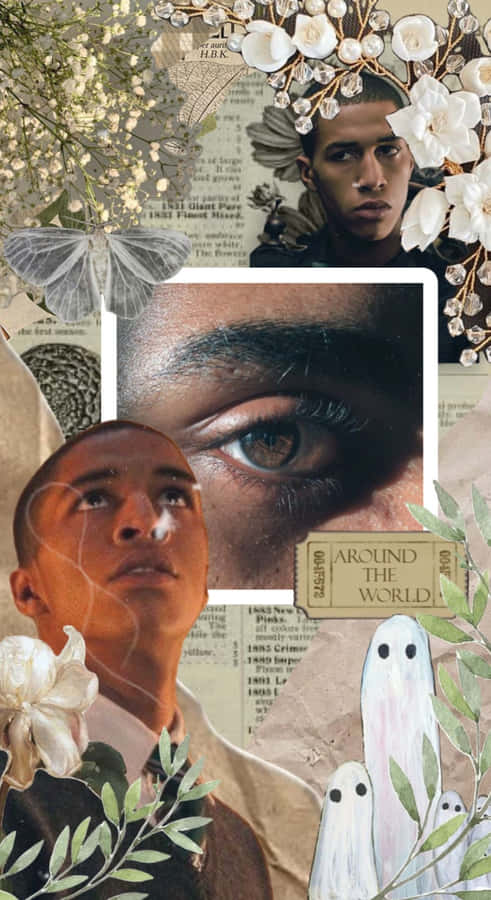 Blaise Zabini Artistic Collage Wallpaper