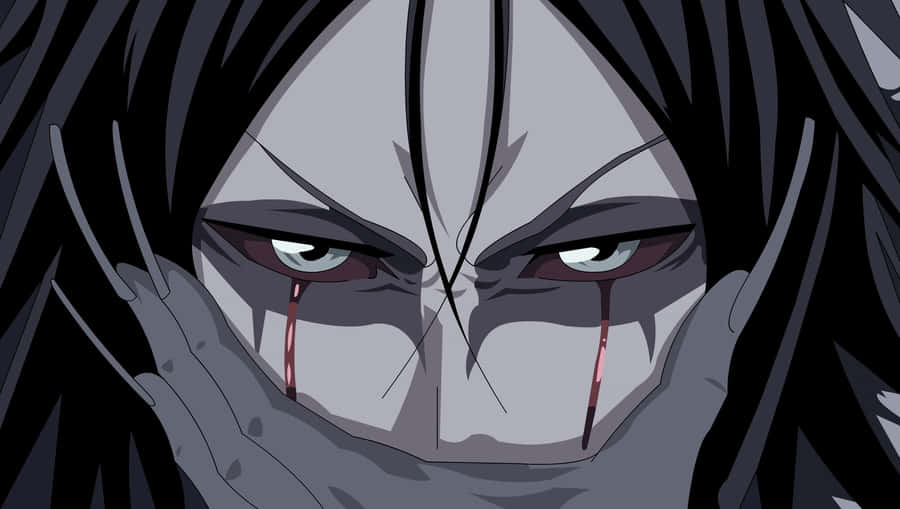 Bleach Muramasa Character With Sword In Action Wallpaper