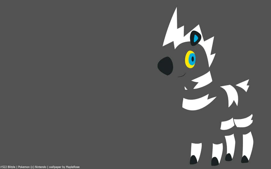 Blitzle Gray Vector Art Wallpaper