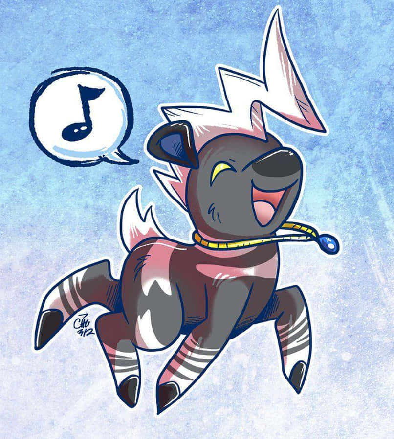 Blitzle With Necklace Wallpaper