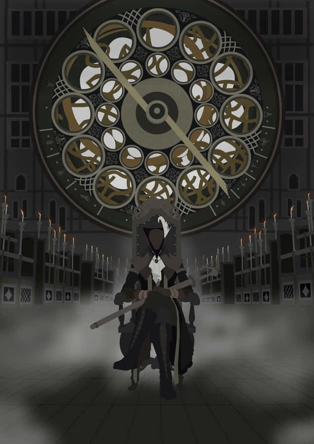 Bloodborne Clocktower Guardian Wallpaper