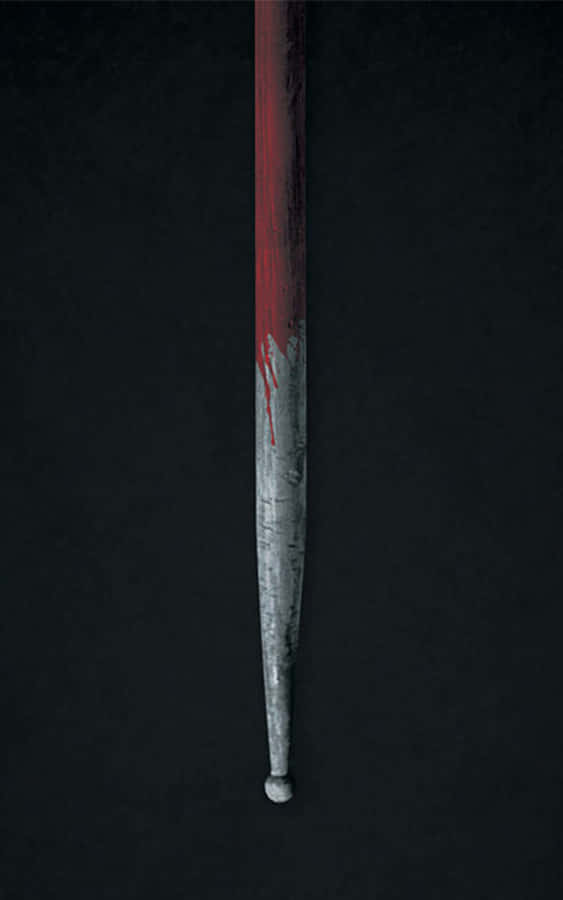 Bloodstained Drumstick Dark Background Wallpaper