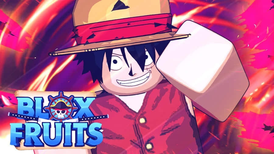 Blox Fruits Anime Crossover Promotion Wallpaper