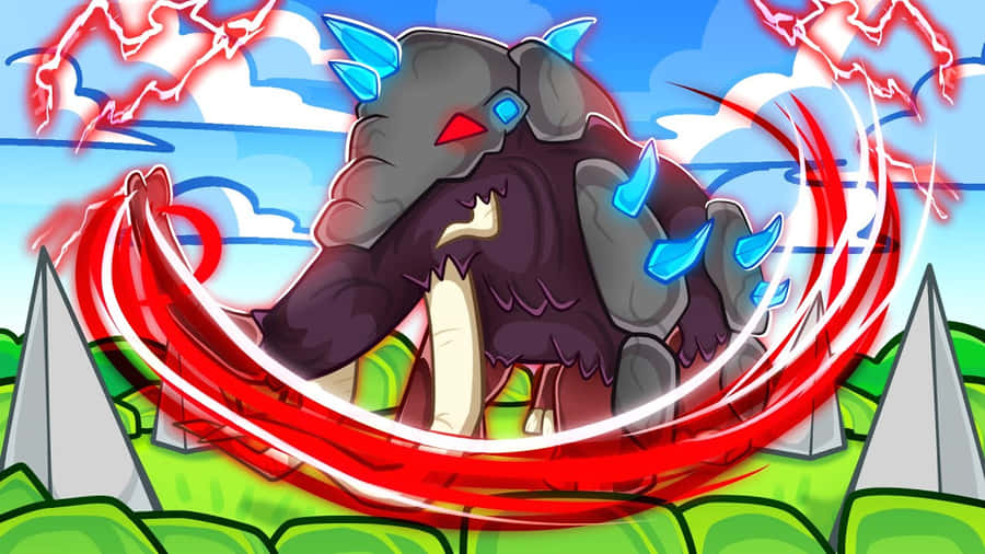 Blox Fruits Boss Battle Wallpaper