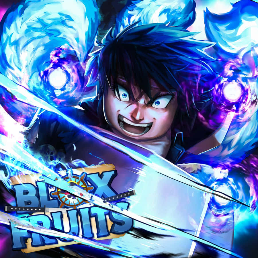 Blox Fruits Game Art Wallpaper