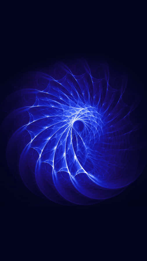 Blue_ Abstract_ Fractal_ Art Wallpaper