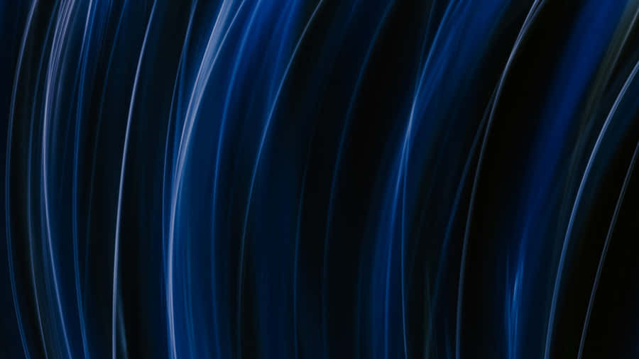 Blue Abstract Wave Pattern Wallpaper