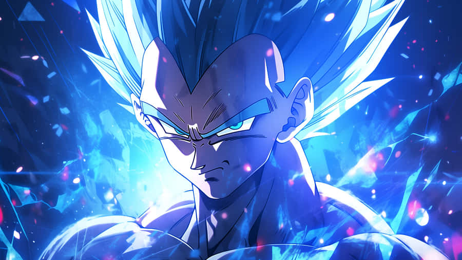 Blue Aura Power Surge Wallpaper