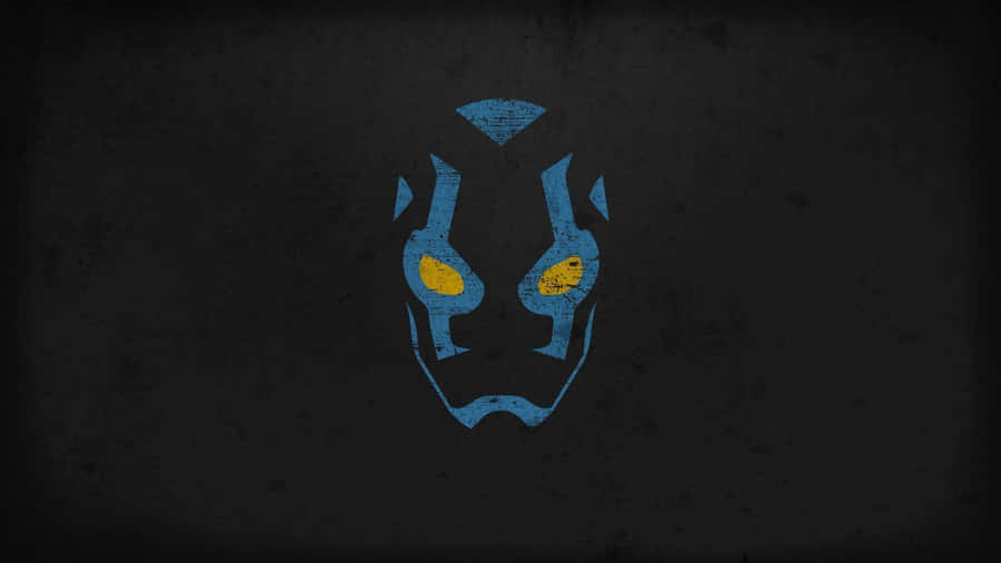 Blue Beetle Symbol Artwork Wallpaper