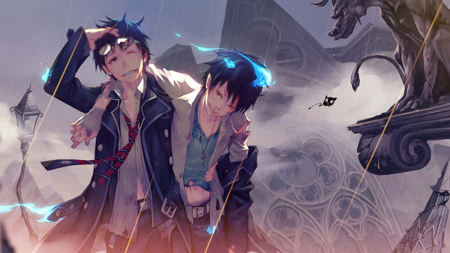 Blue Exorcist Rinand Yukio Wallpaper