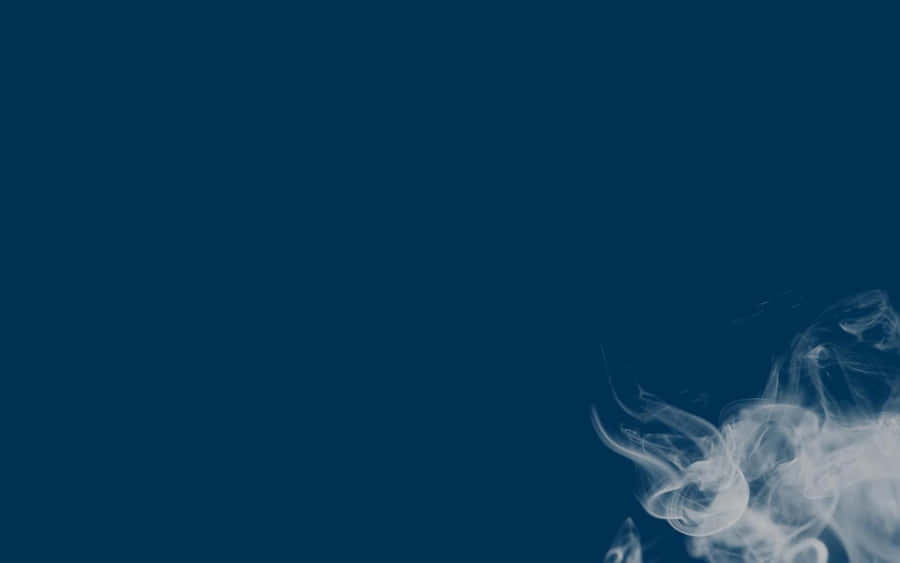 Blue Girly Dark White Smoke Wallpaper