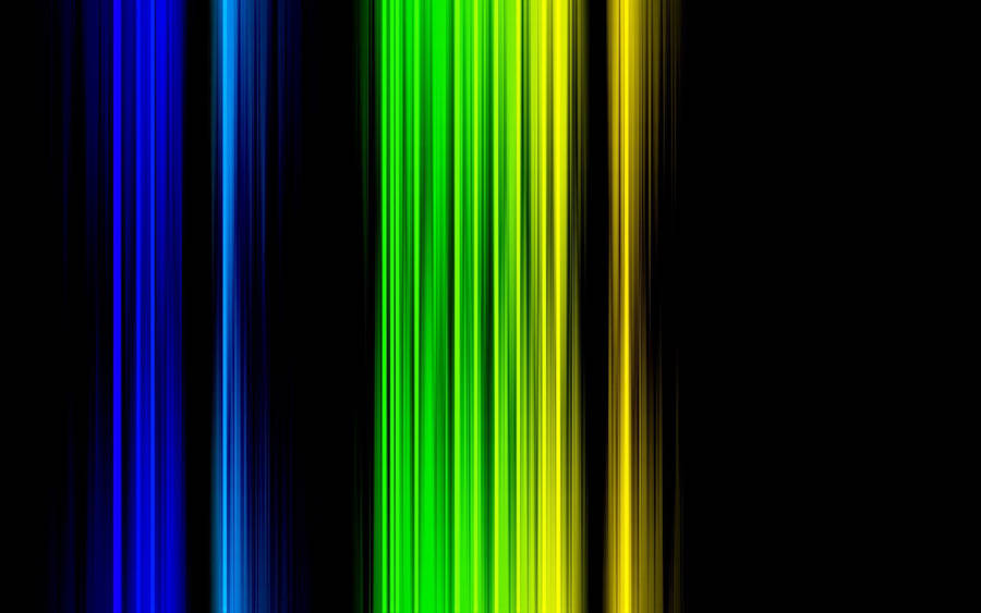 Blue Green Yellow Vertical Lines Wallpaper