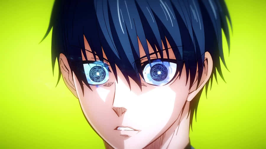 Blue Lock Anime Character Determination Wallpaper