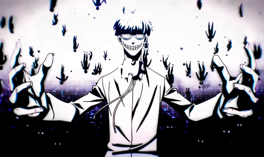 Blue Lock Anime Character Smiling Wallpaper