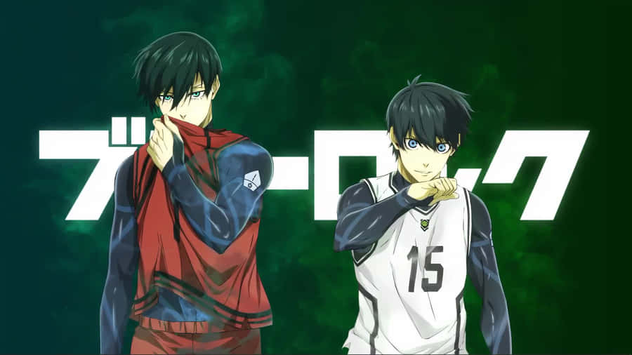 Blue Lock Anime Characters Wallpaper