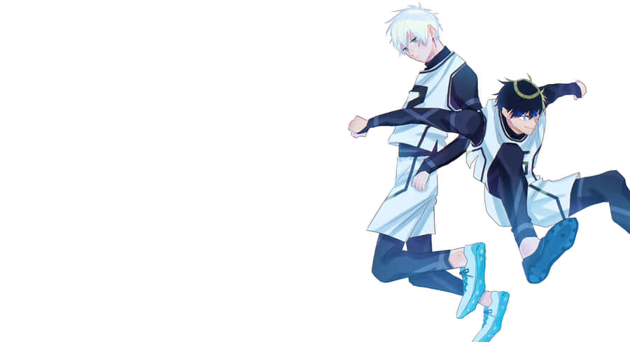 Blue Lock Dynamic Duo Wallpaper